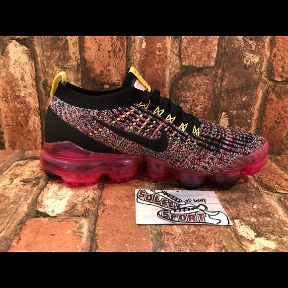 NEW Nike Vapormax Flyknit 3 Running Pink 2019 - Picture 6 of 8